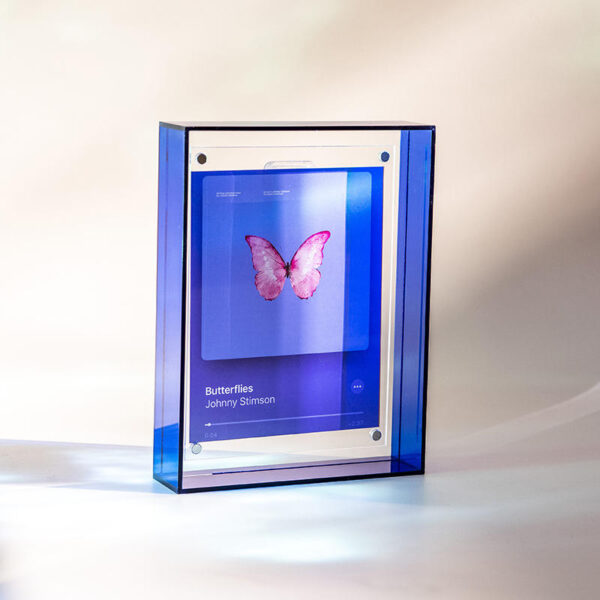 Transparent Colored Acrylic Picture Frame for Modern Display