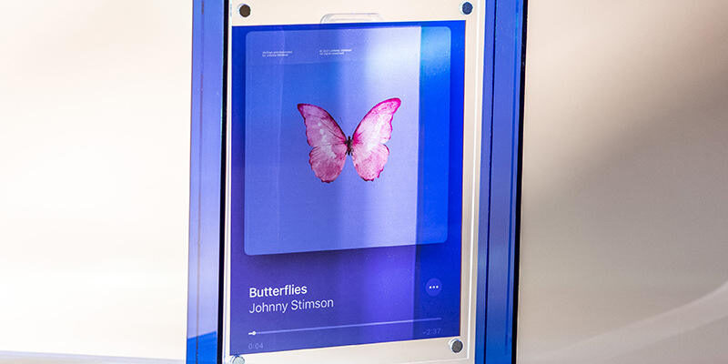 Transparent Colored Acrylic Picture Frame for Modern Display
