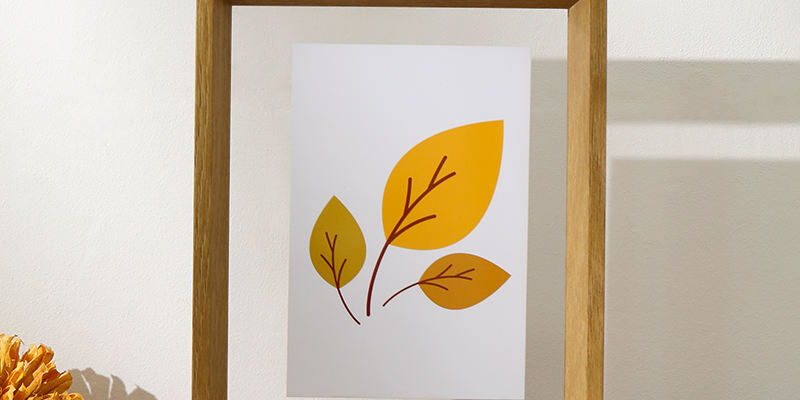 Double-Sided Transparent Wood Picture Frame – Custom Stylish Frame (6) Custom double-sided transparent wood picture frame with modern design