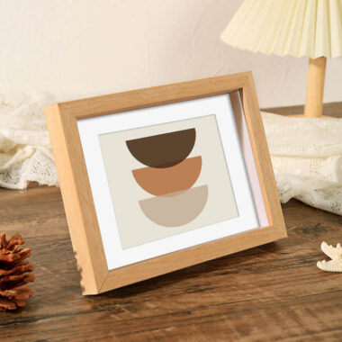 Wholesale wooden picture frame for wall and tabletop decoration