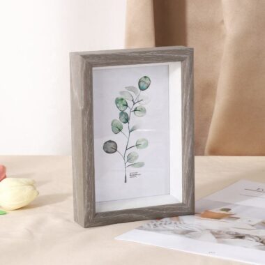 Modern minimalist wood picture frame for home decoration
