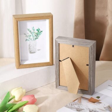 Modern minimalist wood picture frame for home decoration
