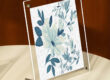 Custom Transparent Acrylic Picture Frame with Clear Finish