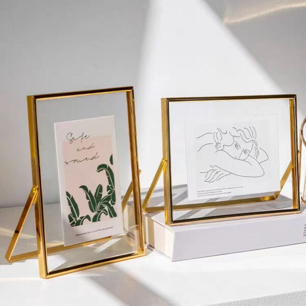 Custom Modern Minimalist Metal Picture Frame for Stylish Display