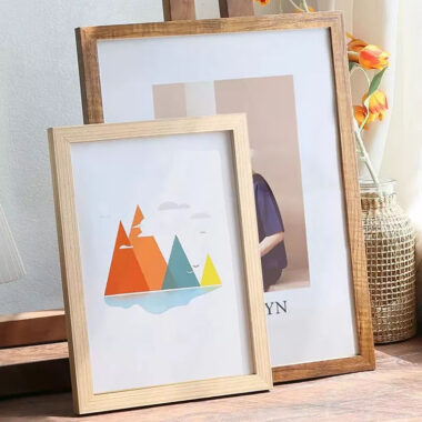Premium custom modern wood picture frame for elegant décor