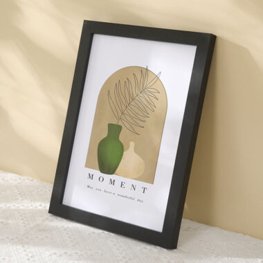 Premium custom modern wood picture frame for elegant décor