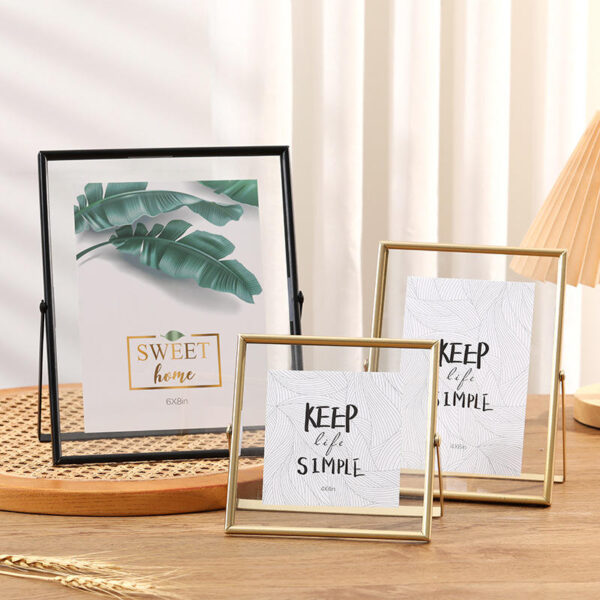 Nordic Style Custom Metal Picture Frame for Home Decoration