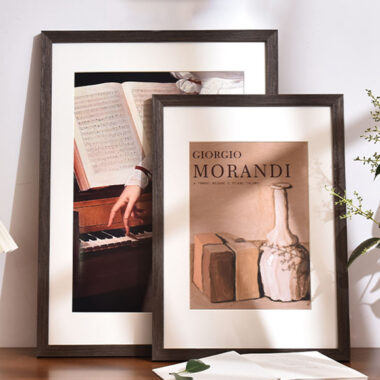 Wholesale custom wooden picture frame for home and art decoration