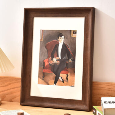 Wholesale custom wooden picture frame for home and art decoration