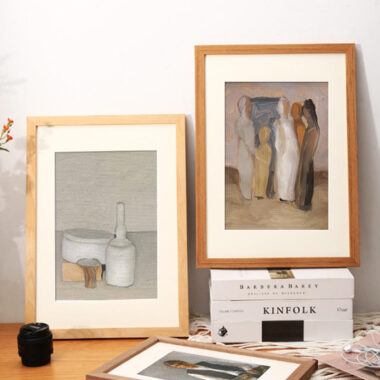 Wholesale custom wooden picture frame for home and art decoration