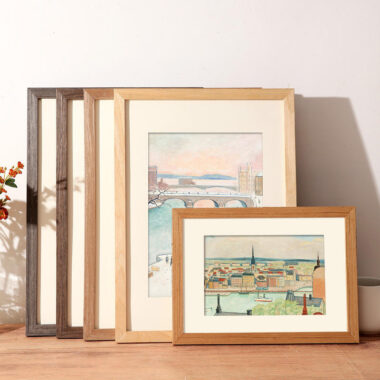 Wholesale custom wooden picture frame for home and art decoration