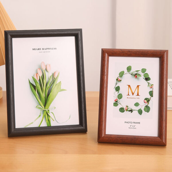 High-quality decorative wooden picture frame for home and office décor