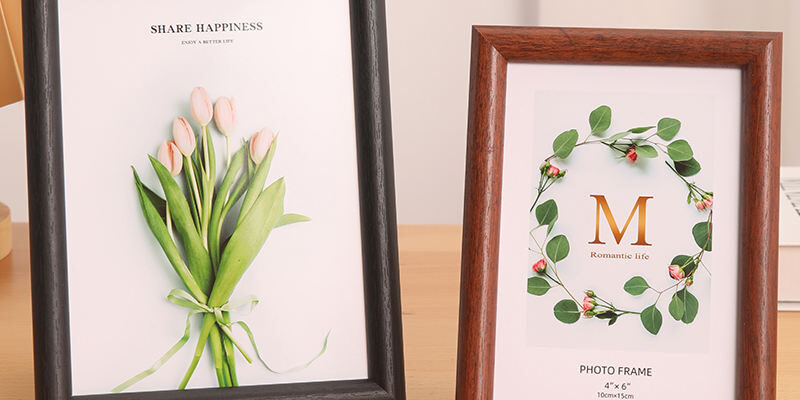 High-quality decorative wooden picture frame for home and office décor