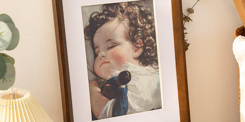 Retro Wooden Picture Frame for Home Décor – Living Room & Bedroom (4) Custom Vintage Wood Picture Frame for Living Room Wall Decoration