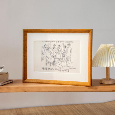 Custom Vintage Wood Picture Frame for Living Room Wall Decoration