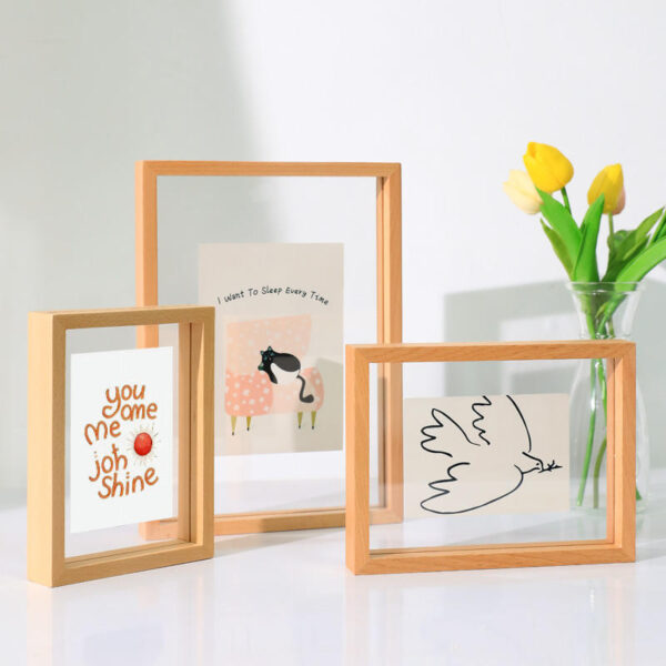 Custom wholesale modern fashion wood picture frames for home and office décor