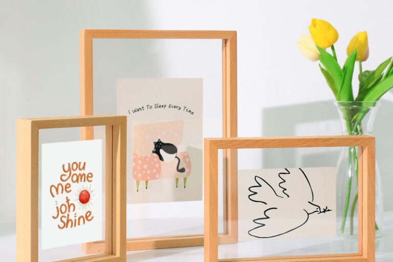 Custom wholesale modern fashion wood picture frames for home and office décor