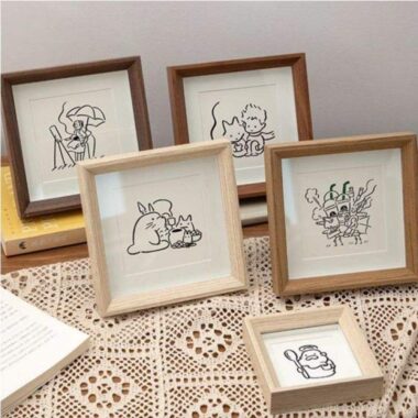 Custom Artistic Wood Picture Frame for Wall Decoration