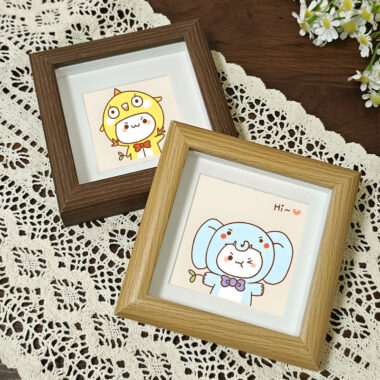 Custom Artistic Wood Picture Frame for Wall Decoration