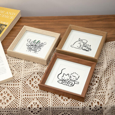 Custom Artistic Wood Picture Frame for Wall Decoration