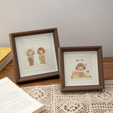 Custom Artistic Wood Picture Frame for Wall Decoration