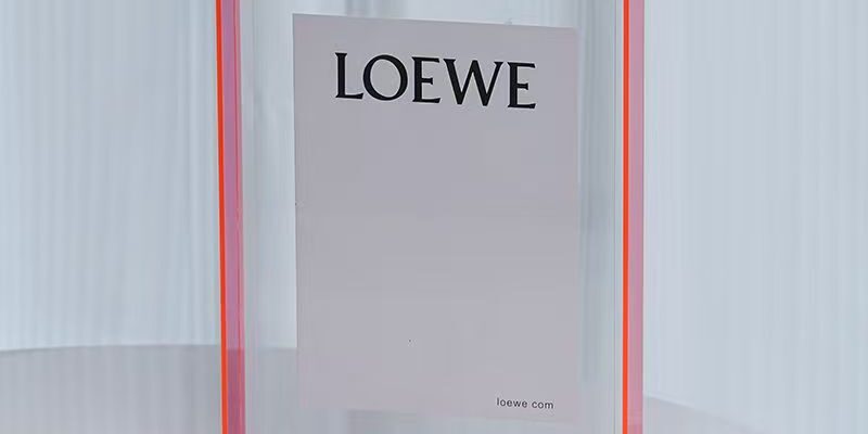 Custom acrylic frame for creative photos and poster display