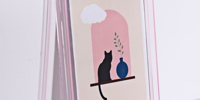 Custom creative acrylic frame for wall-mounted and desktop display