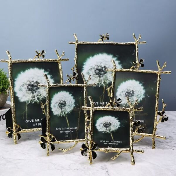 European luxury modern metal picture frame for home décor