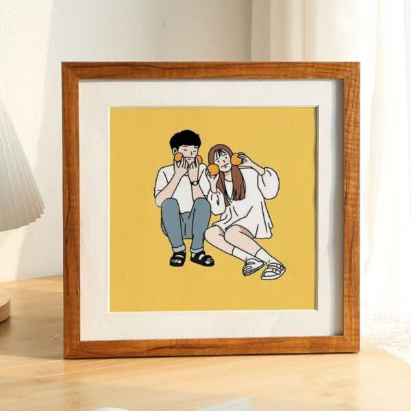 Best-selling Nordic indoor minimalist wood picture frame