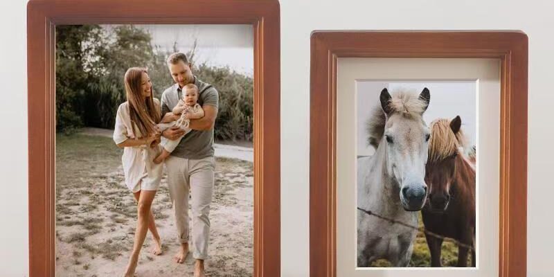 Premium custom solid wood picture frame for bedroom décor