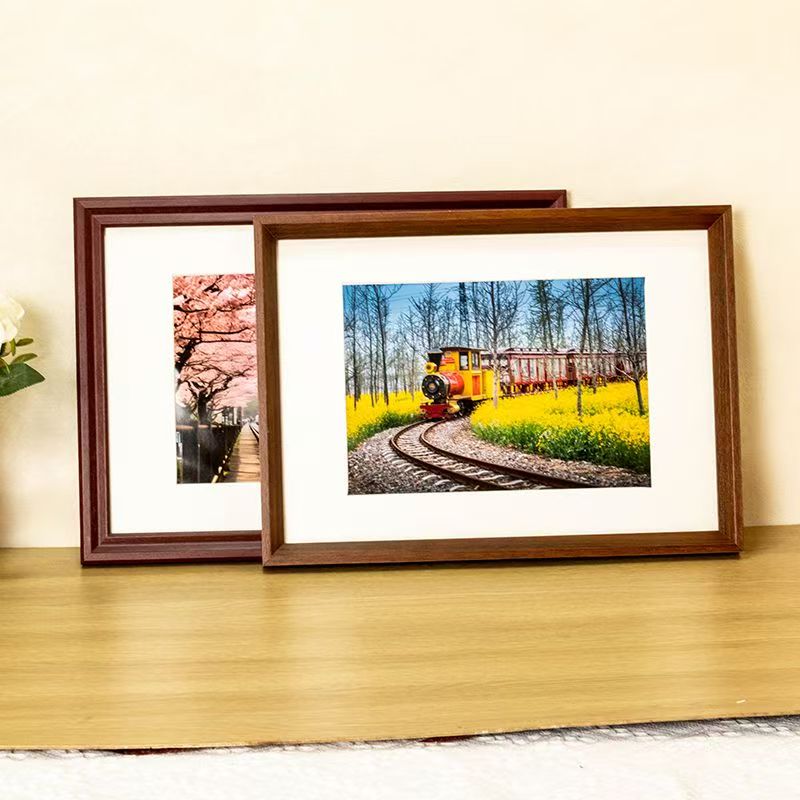 Premium custom solid wood wall-mounted indoor picture frame